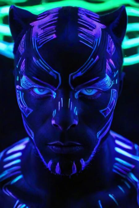 03045-3615501542-_lora_PE_NeonUV Style_0.8_ PENeonUV, blacklight, neon,_black panther.png